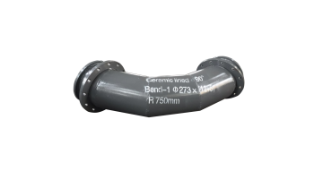 耐磨陶瓷管道-矿山输粉之选[EMC易倍]