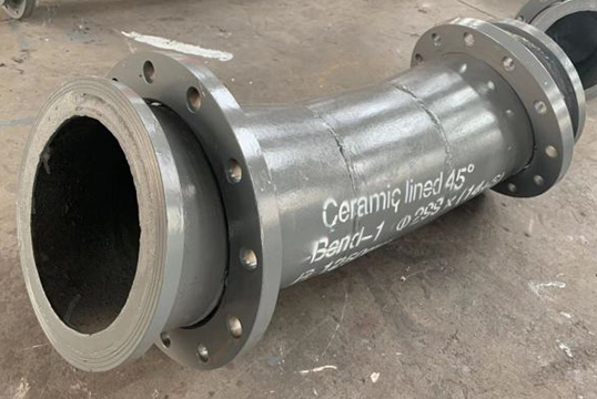 离心浇铸耐磨陶瓷弯头是哪种呢？