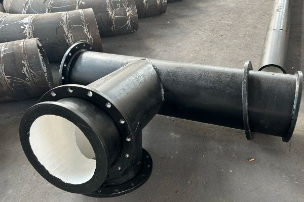 实力运送管路耐磨三通