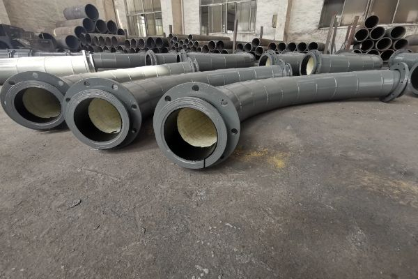 运送石灰浆液管道内衬陶瓷管